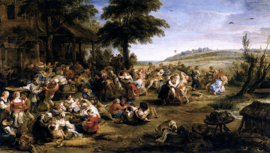 Flemish Kermis, 1635 by Peter Paul Rubens