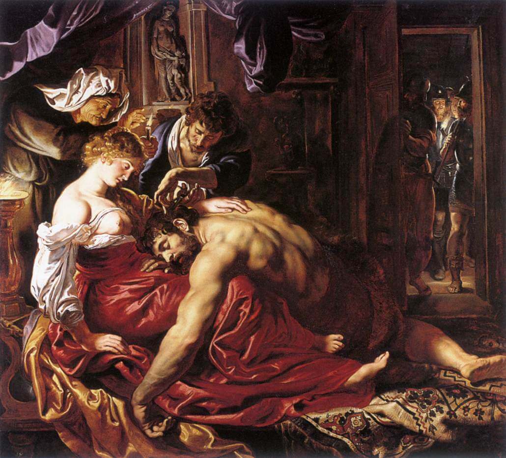 Samson and Delilah, 1610 by Peter Paul Rubens