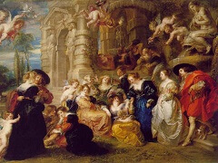 The Garden of Love by Peter Paul Rubens