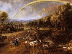 The Rainbow Landscape by Peter Paul Rubens