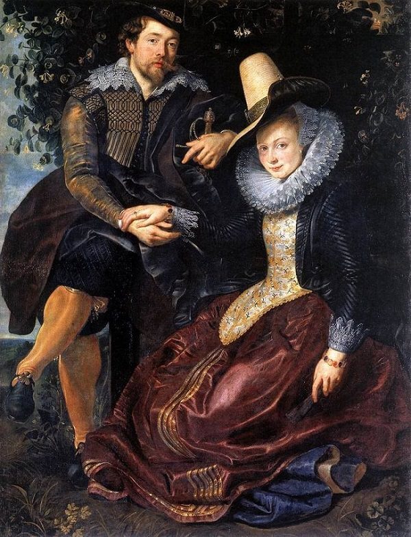 Honeysuckle Bower, 1609 by Peter Paul Rubens