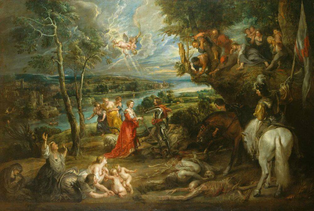 Landscape with St George and the Dragon, 1630 by Peter Paul Rubens