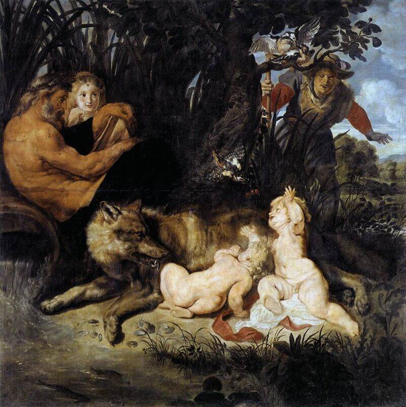 Romulus and Remus, 1615 by Peter Paul Rubens