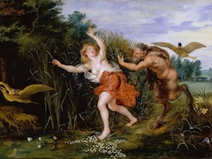 Pan and Syrinx by Peter Paul Rubens